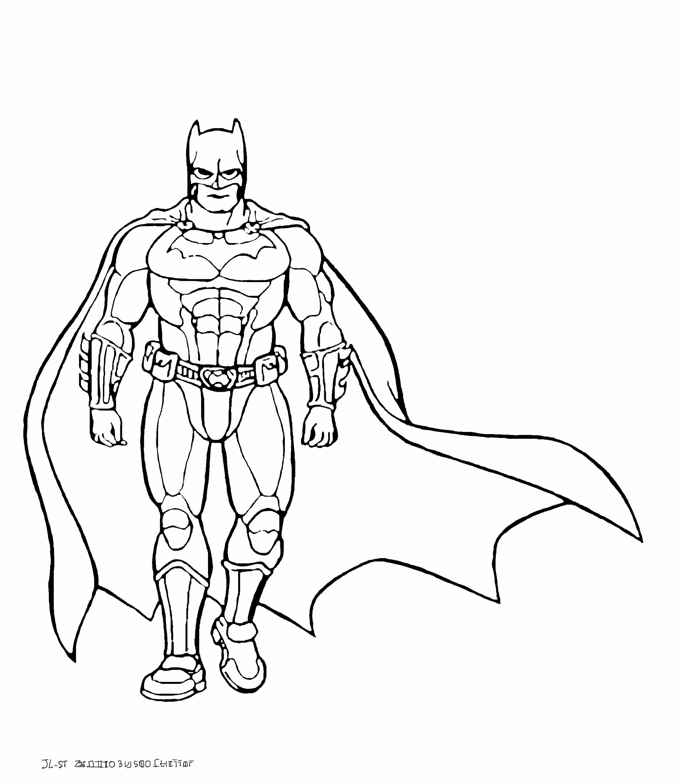 Free Printable Superhero Coloring Pages