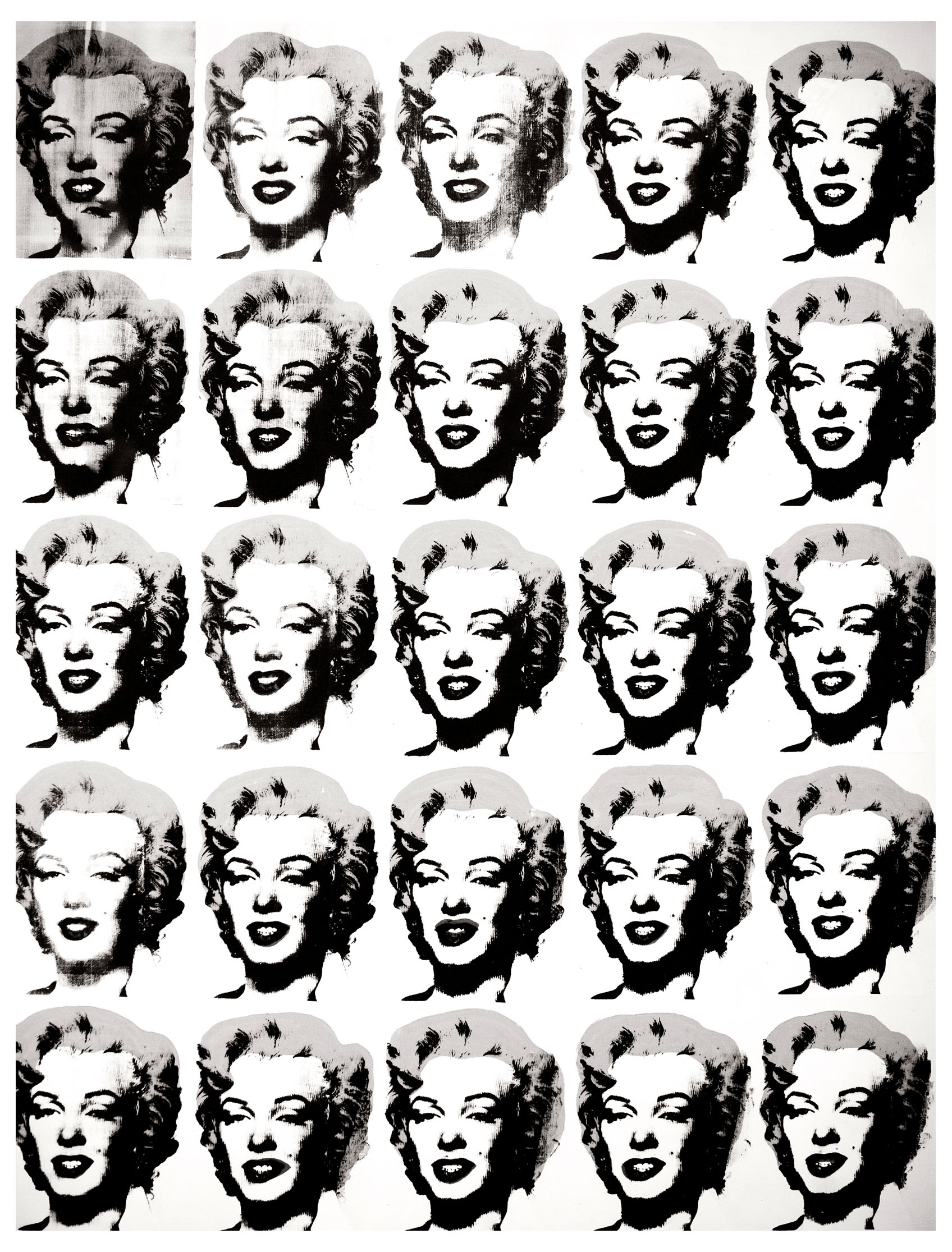 Marylin Monroe By Andy Warhol Andy Warhol Coloring Pages For Kids
