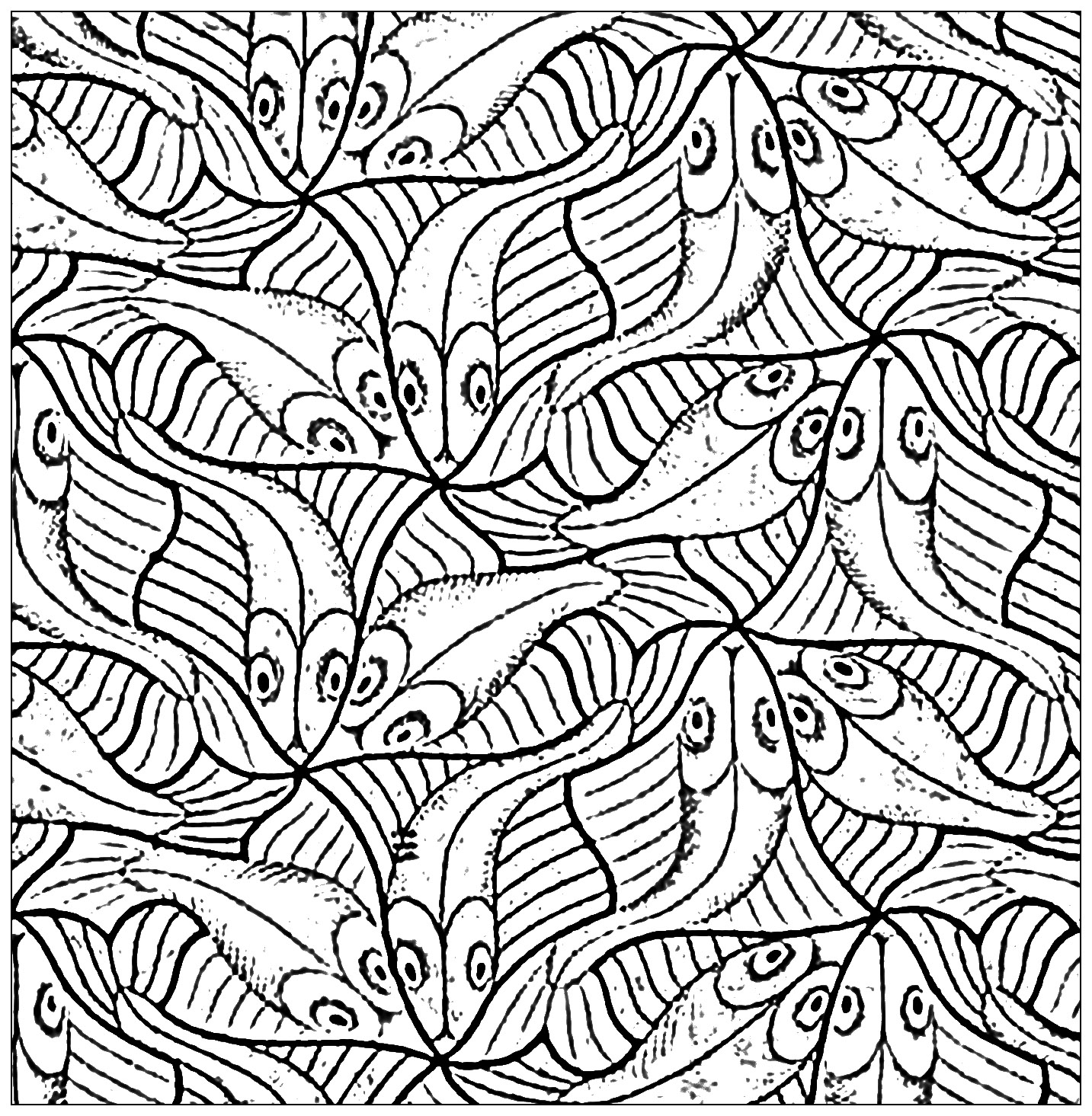 Mc Escher Coloring Pages At GetColorings Free Printable Colorings Pages To Print And Color