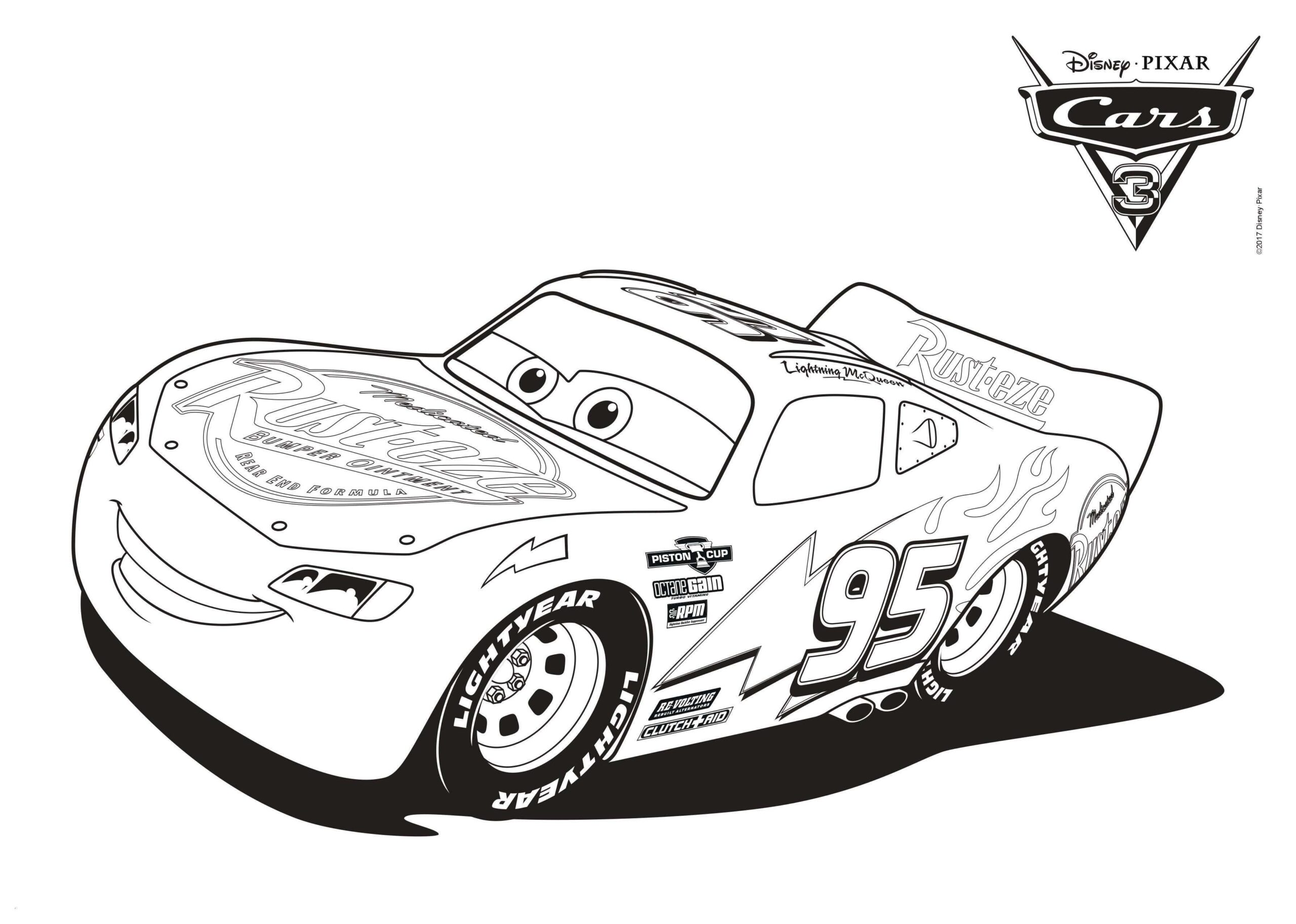 Mcqueen Coloring Sheet Thekidsworksheet