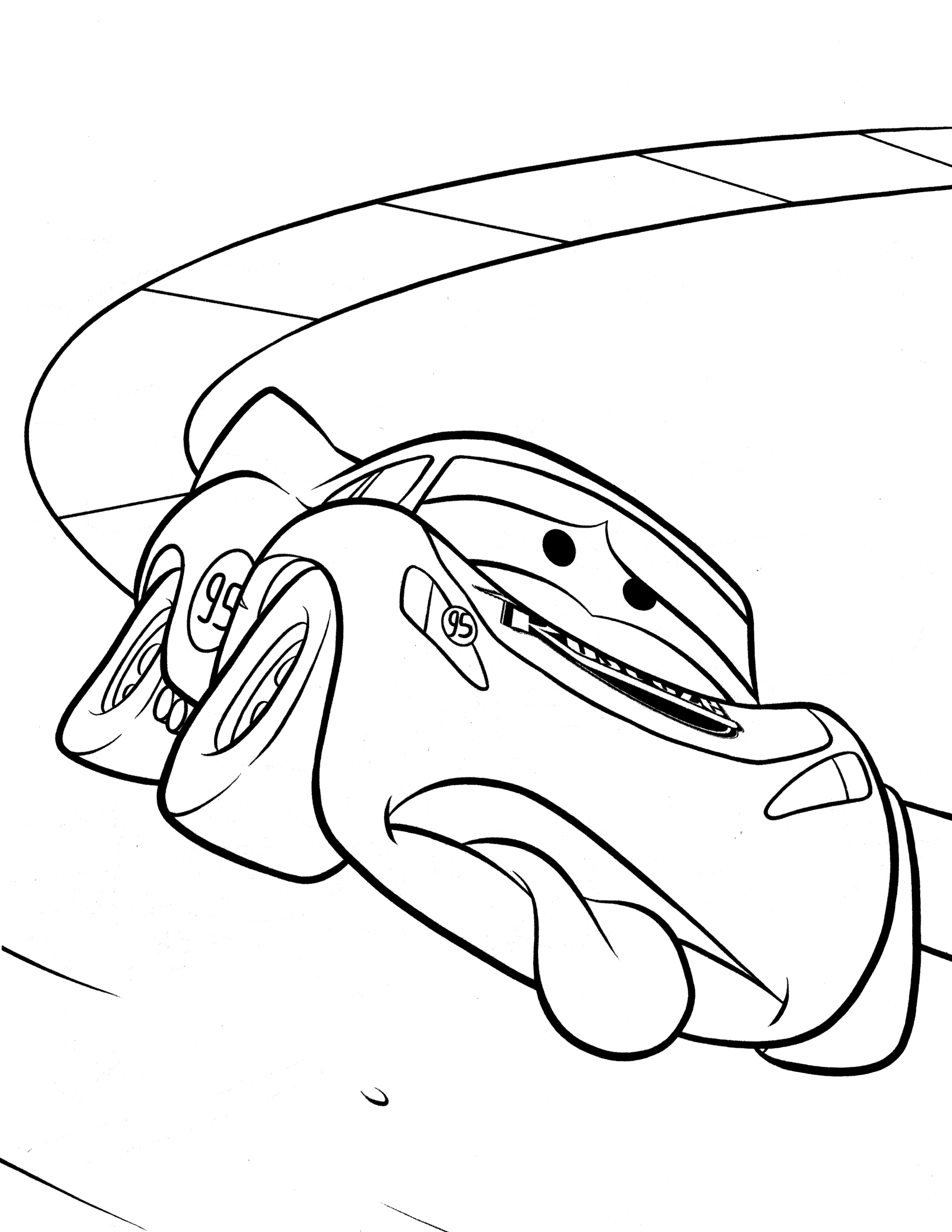 Mcqueen Coloring Pages Printable