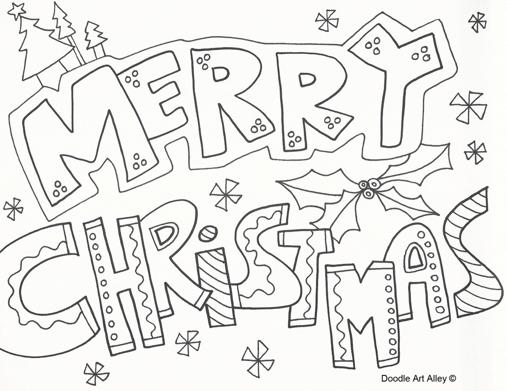 Merry Christmas Coloring Pages To Download And Print For Free