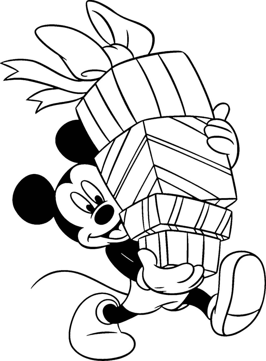 Mickey Printable Coloring Pages