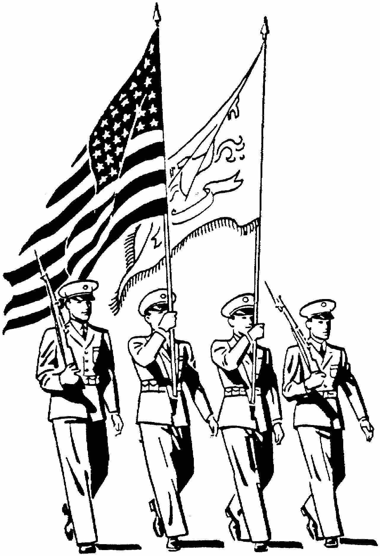Military Coloring Pages To Download And Print For Free