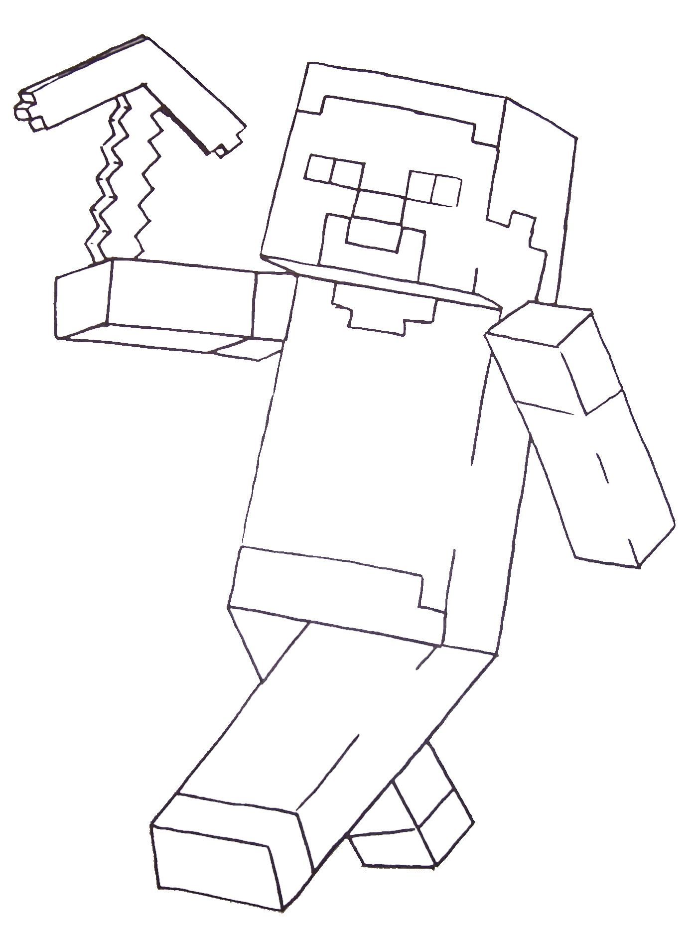 Minecraft Coloring Pages Printable