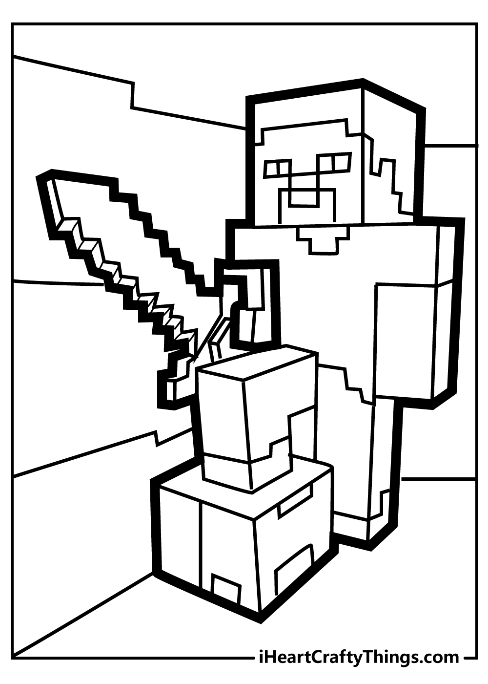 Minecraft Coloring Pages Updated 2021