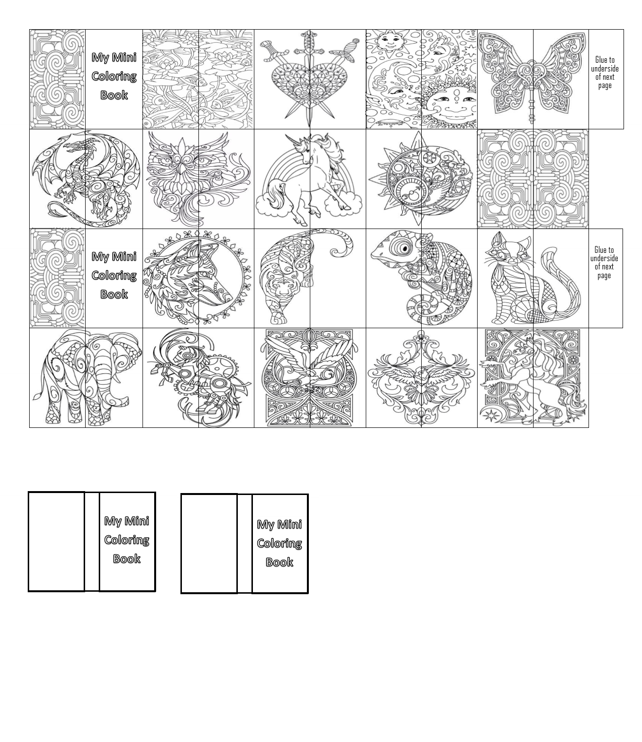 Miniature Book Pages Printable Printable Word Searches