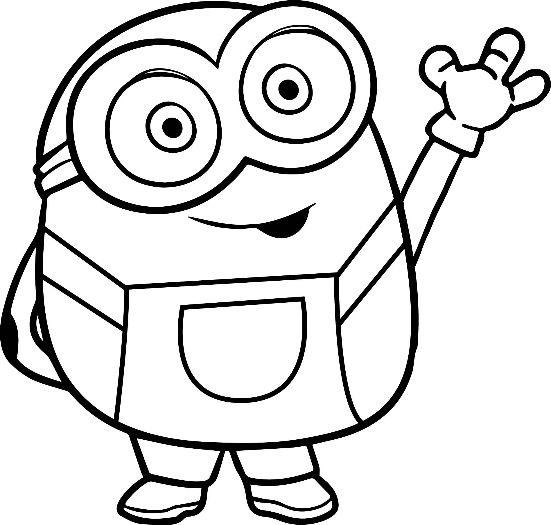 Minion Coloring Pages Free Printable