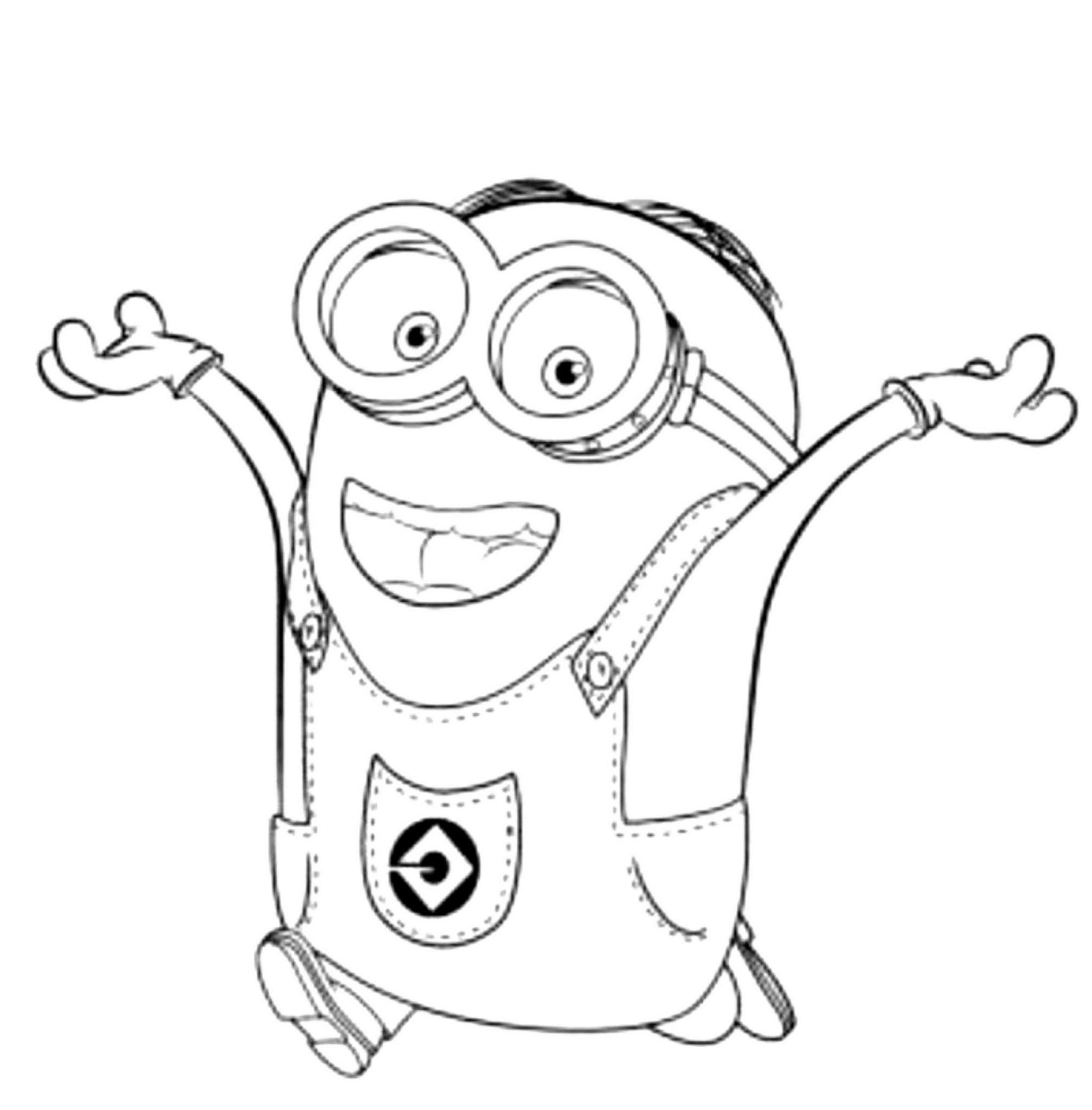 Minions Coloring Pages Printable BestAppsForKids