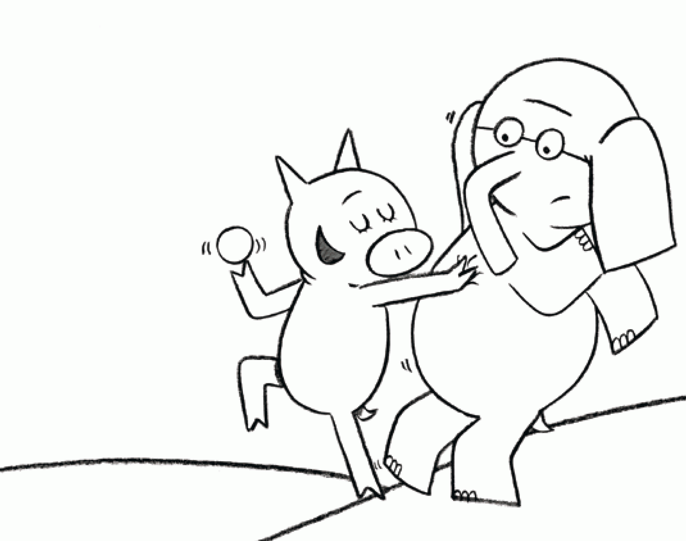 Mo Willems Printable Coloring Pages