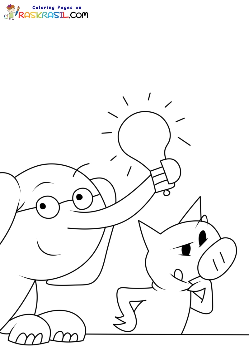 Mo Willems Coloring Pages