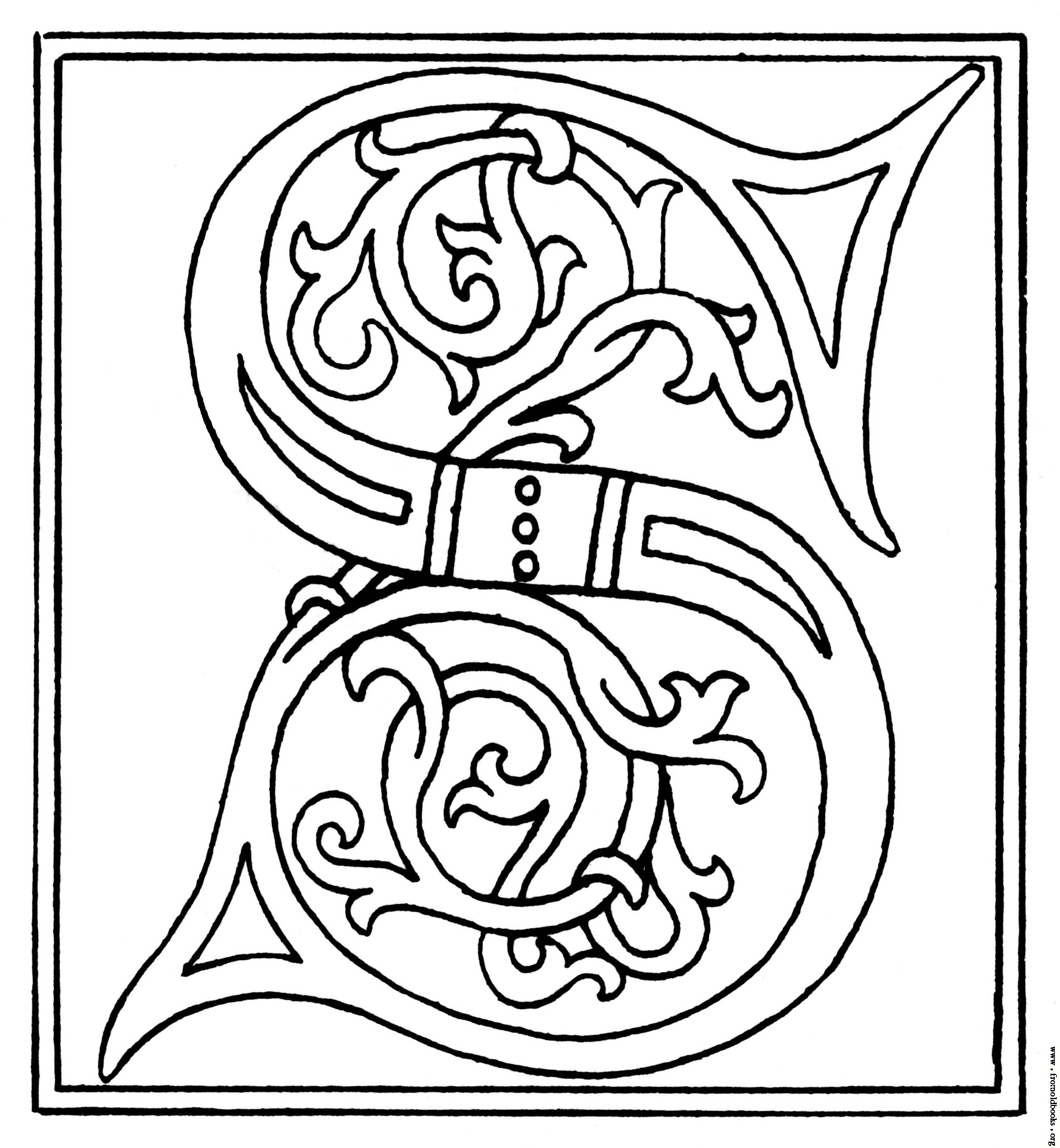 Monogram Coloring Pages At GetColorings Free Printable Colorings Pages To Print And Color