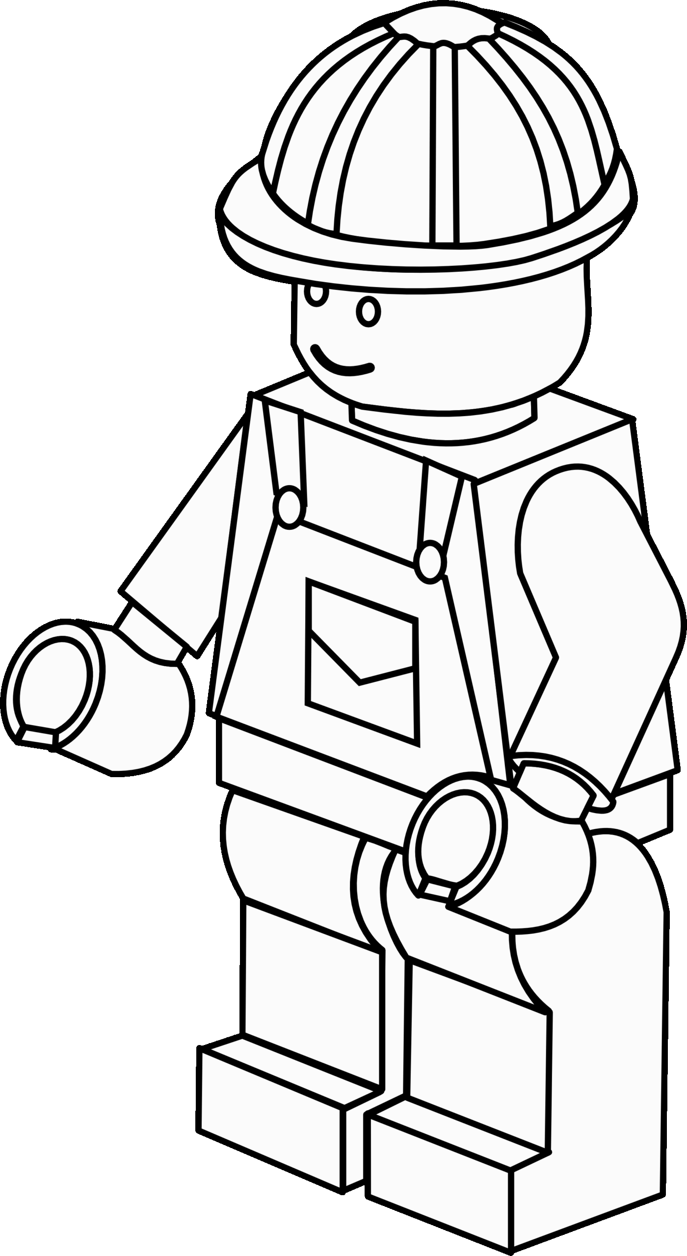 More Complex LEGO Figure Colouring Sheet Lego Coloring Pages Lego Coloring Sheet Lego Coloring