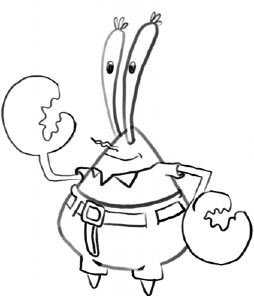 Mr Krabs Coloring Pages At GetColorings Free Printable Colorings Pages To Print And Color