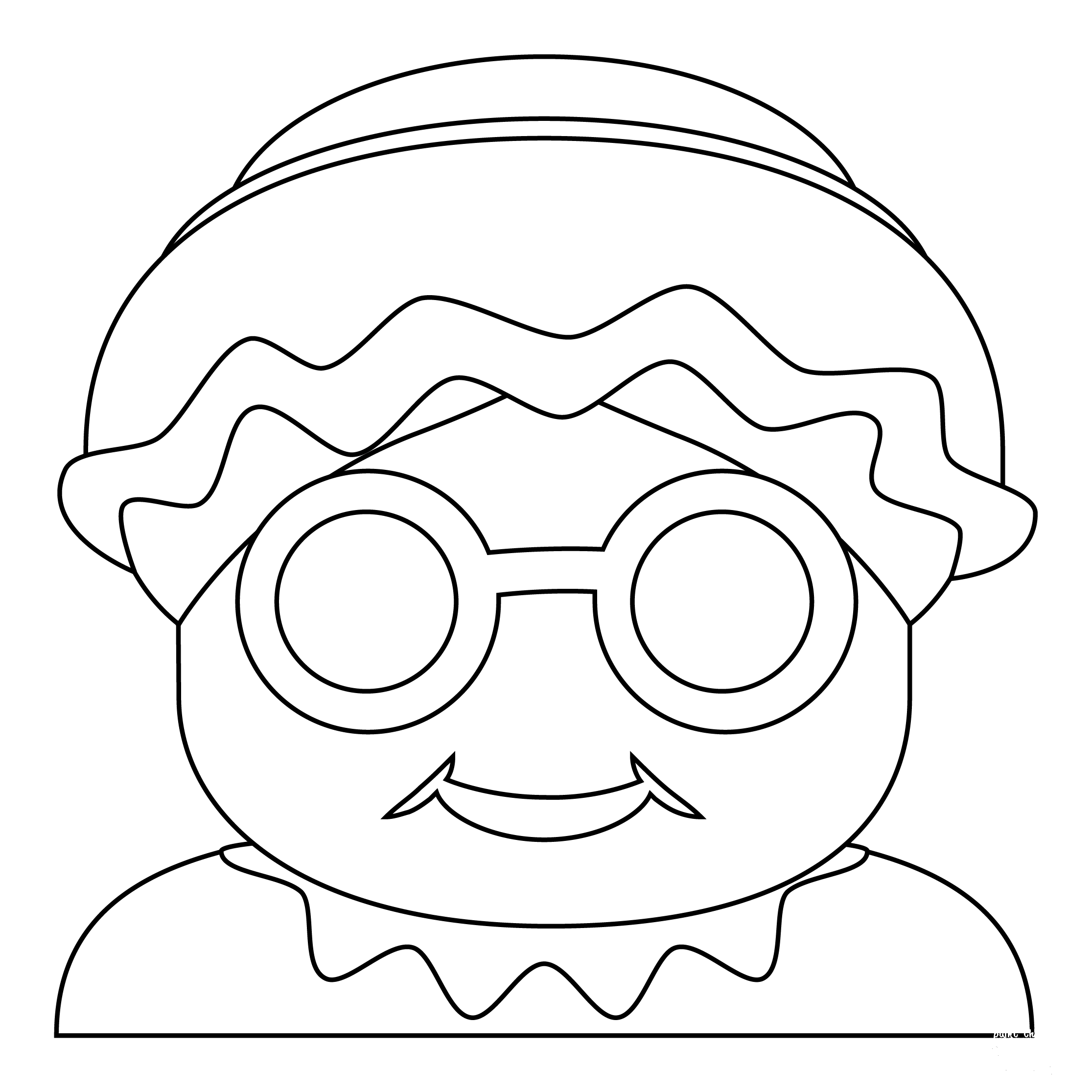 Mrs Claus Coloring Page ColouringPages