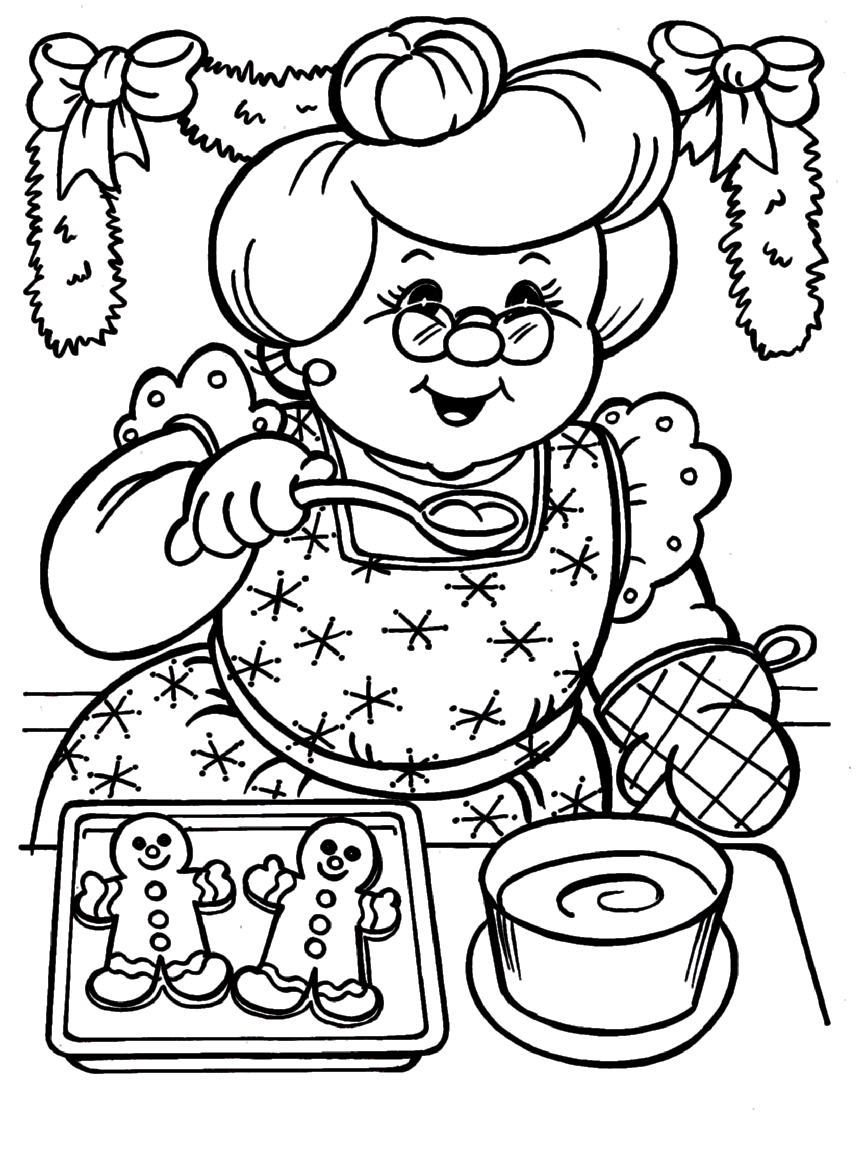Mrs Claus Coloring Pages At GetColorings Free Printable Colorings Pages To Print And Color