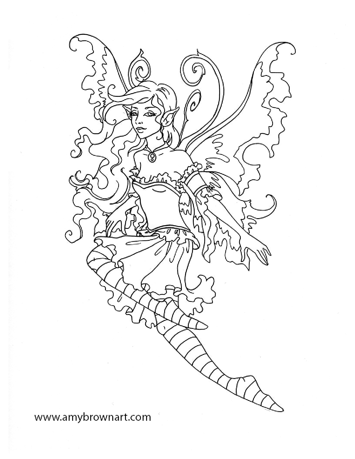 Mystical Coloring Pages Printable