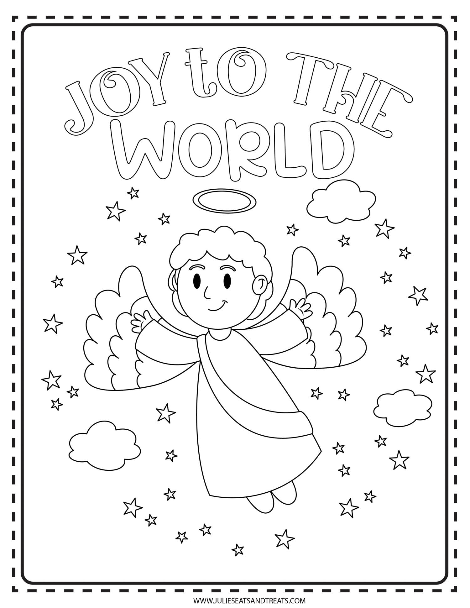 Coloring Pages Nativity Printable