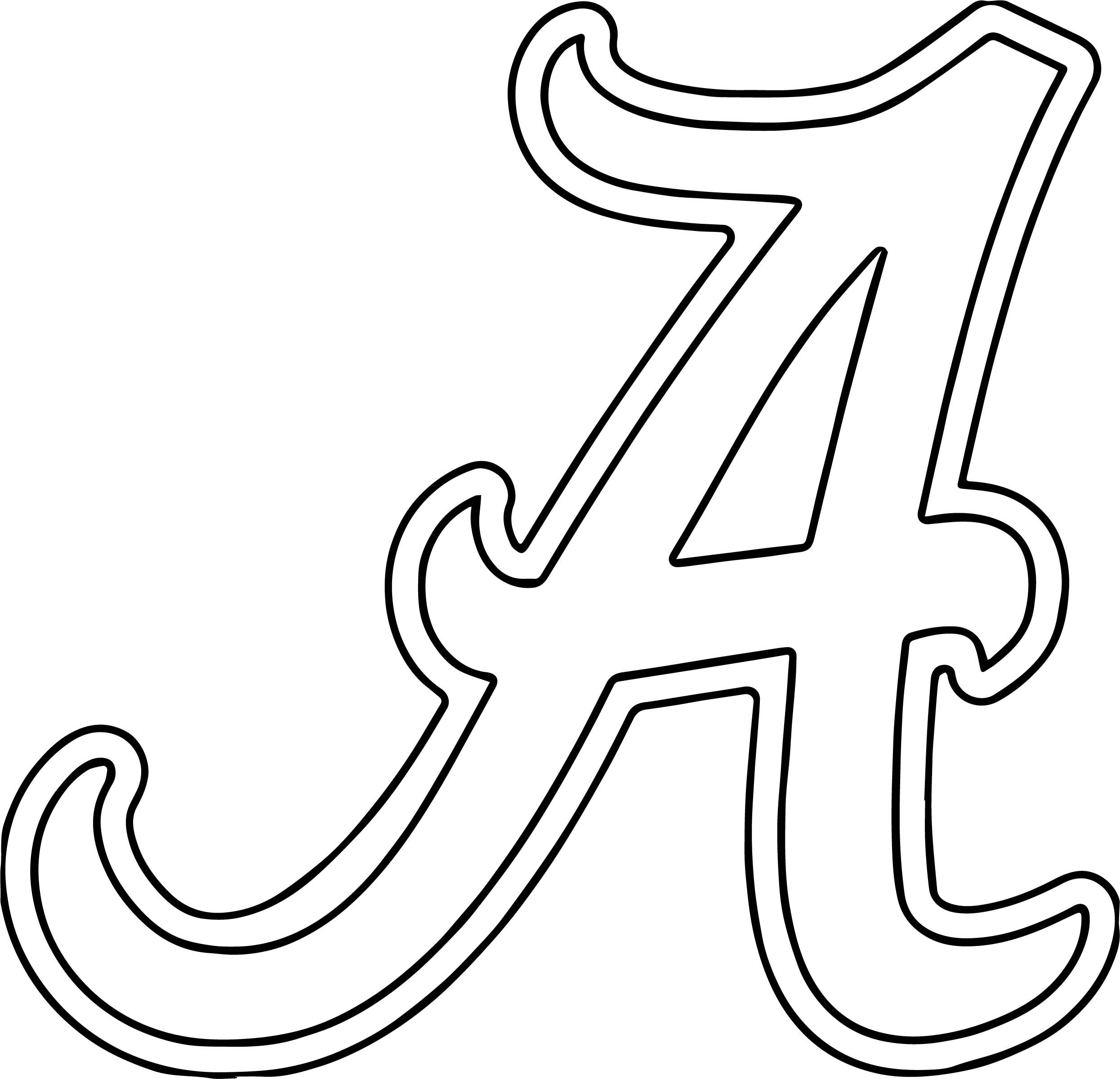 Ncaa Football Logo Coloring Pages Sketch Coloring Page