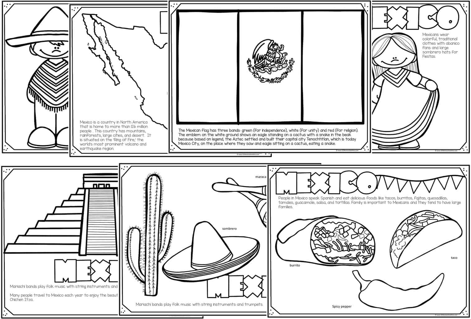 New Mexico Coloring Pages