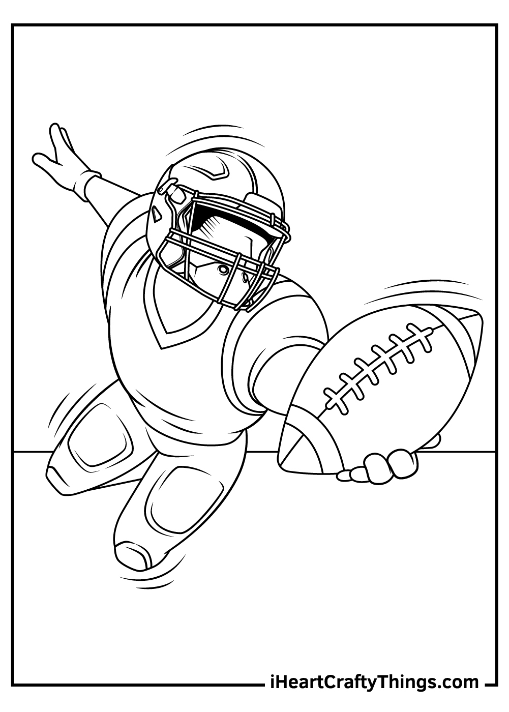 NFL Coloring Pages Updated 2021