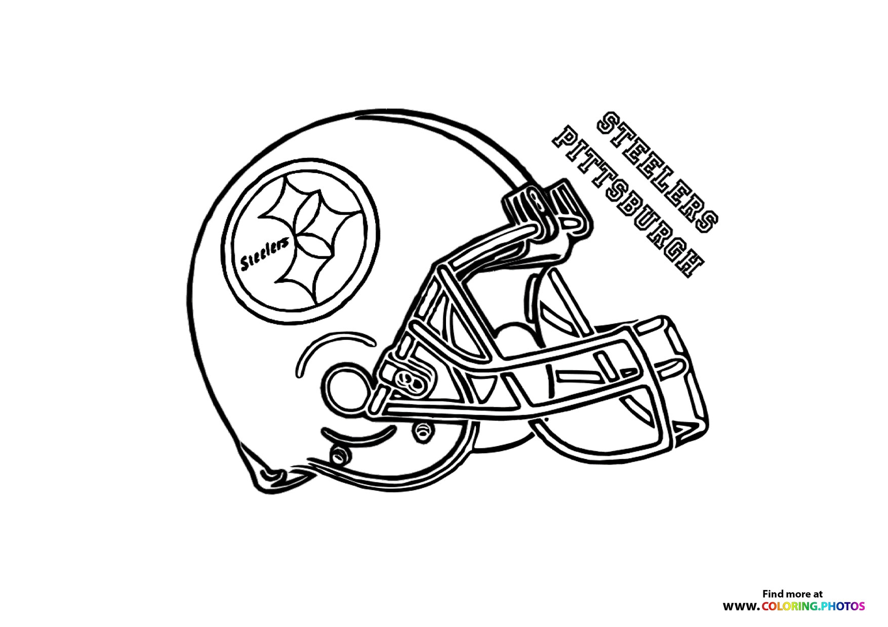Printable Nfl Helmet Coloring Pages