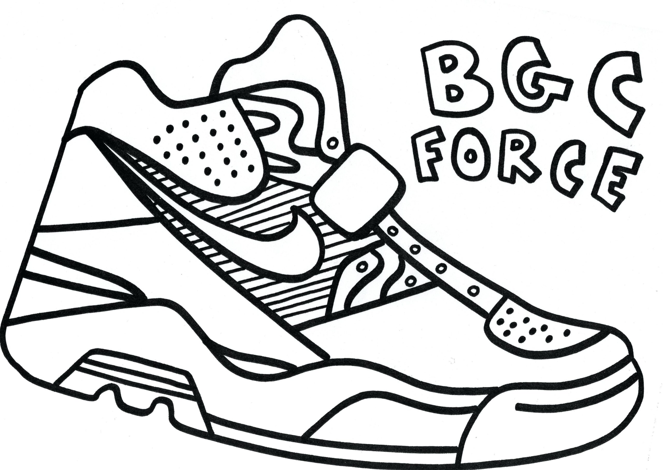 Nike Shoe Drawing At GetDrawings Free Download