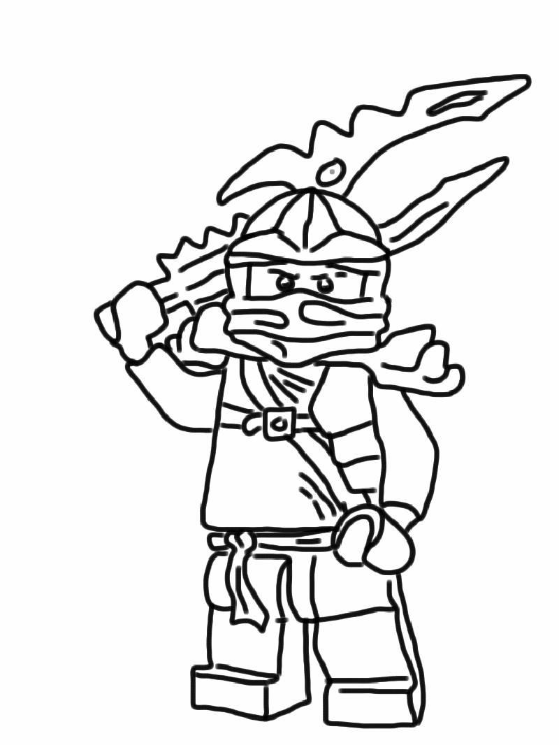 Ninjago Jay Coloring Pages Quickly Usage Educative Printable