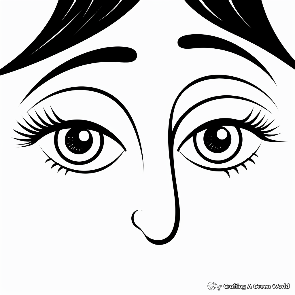 Nose Coloring Pages Free Printable