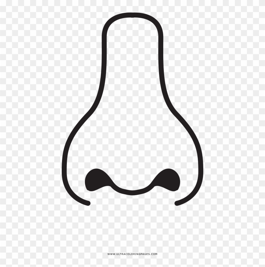 Free Printable Nose Coloring Pages