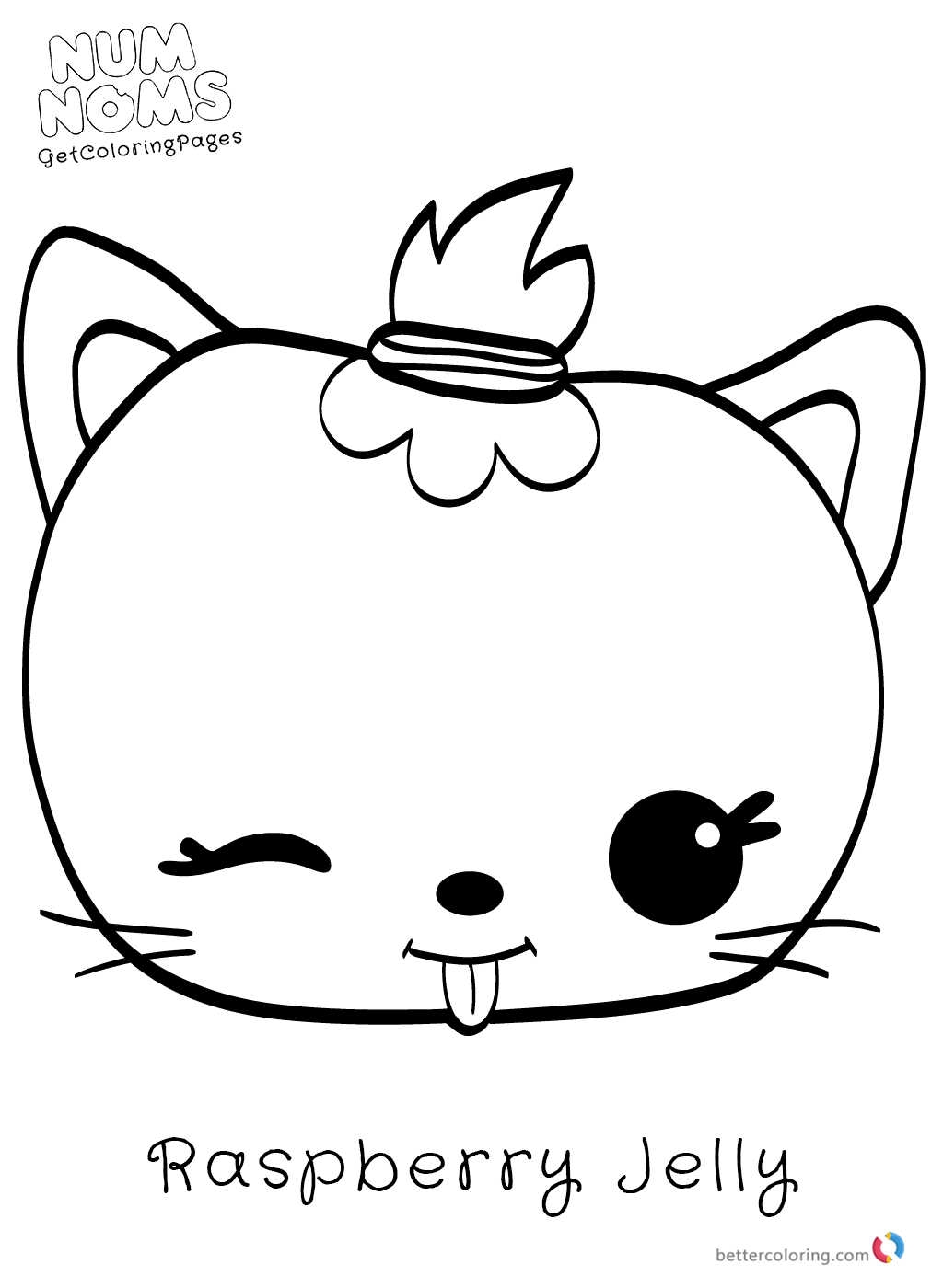 Num Noms Coloring Pages Printable