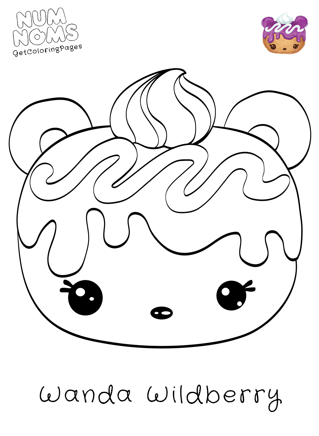 Num Noms Coloring Pages At GetColorings Free Printable Colorings Pages To Print And Color