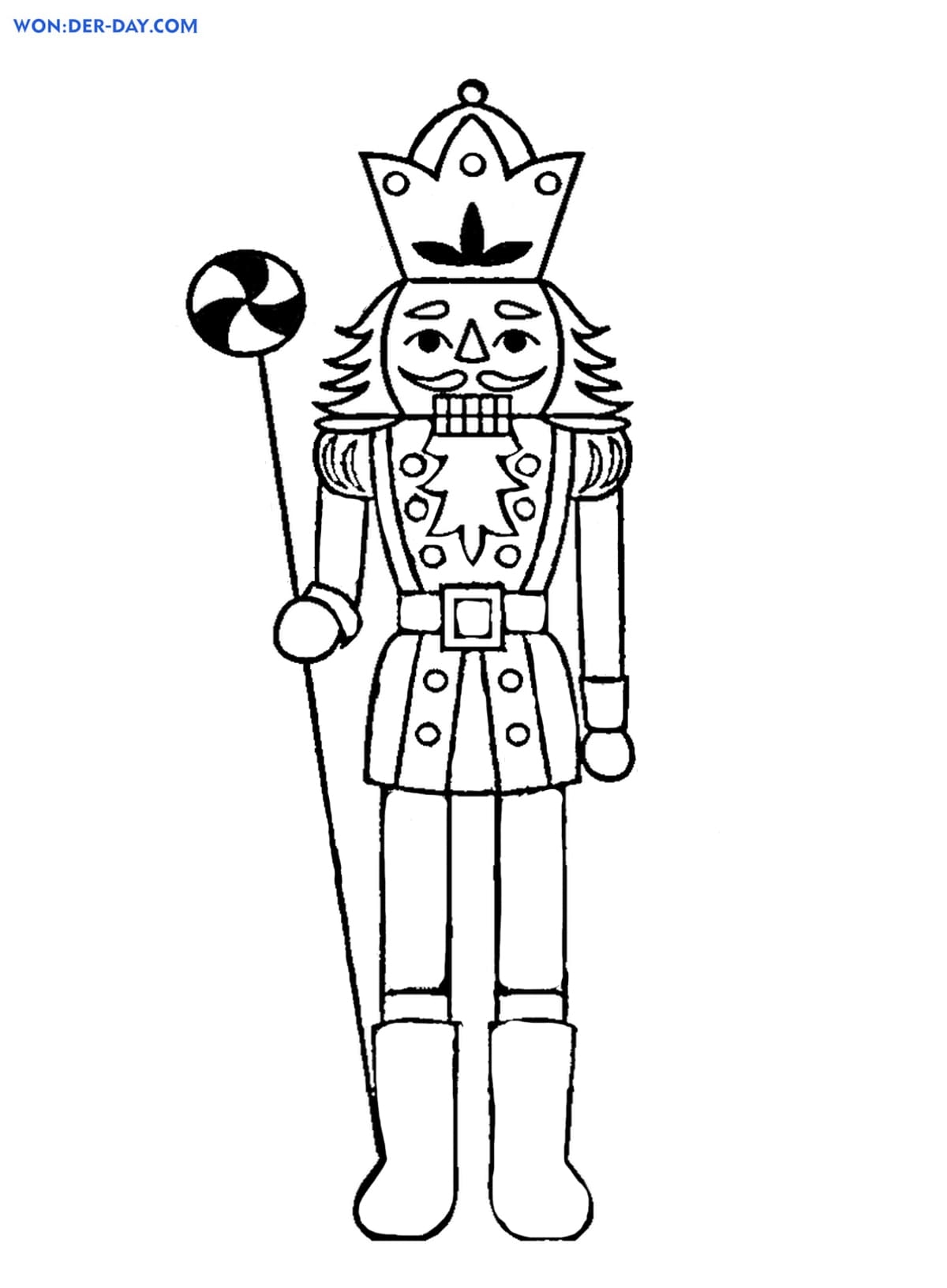 Nutcracker Ballet Coloring Pages Printable