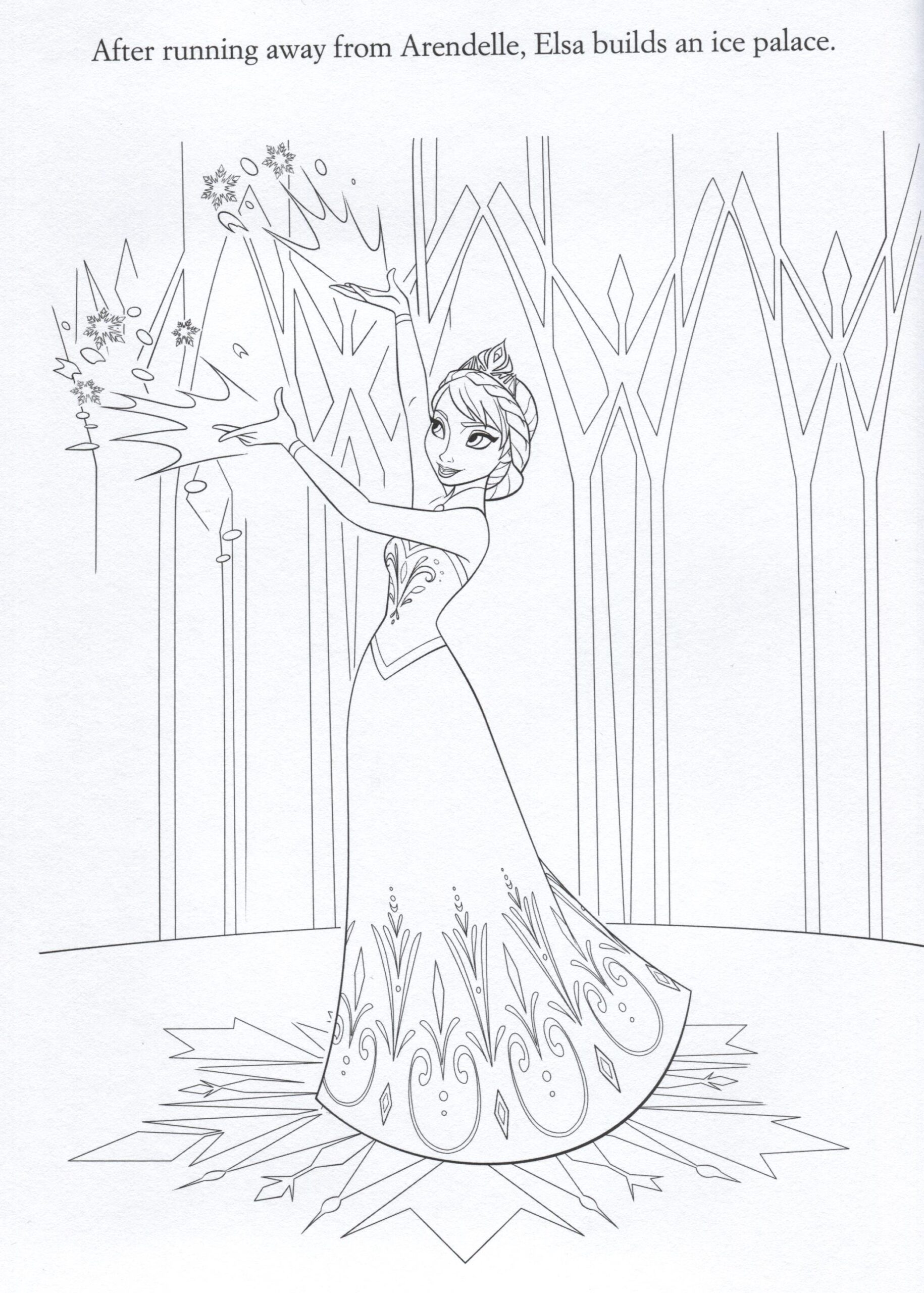 Official Frozen Illustrations Coloring Pages Frozen Photo 36275420 Fanpop Page 17