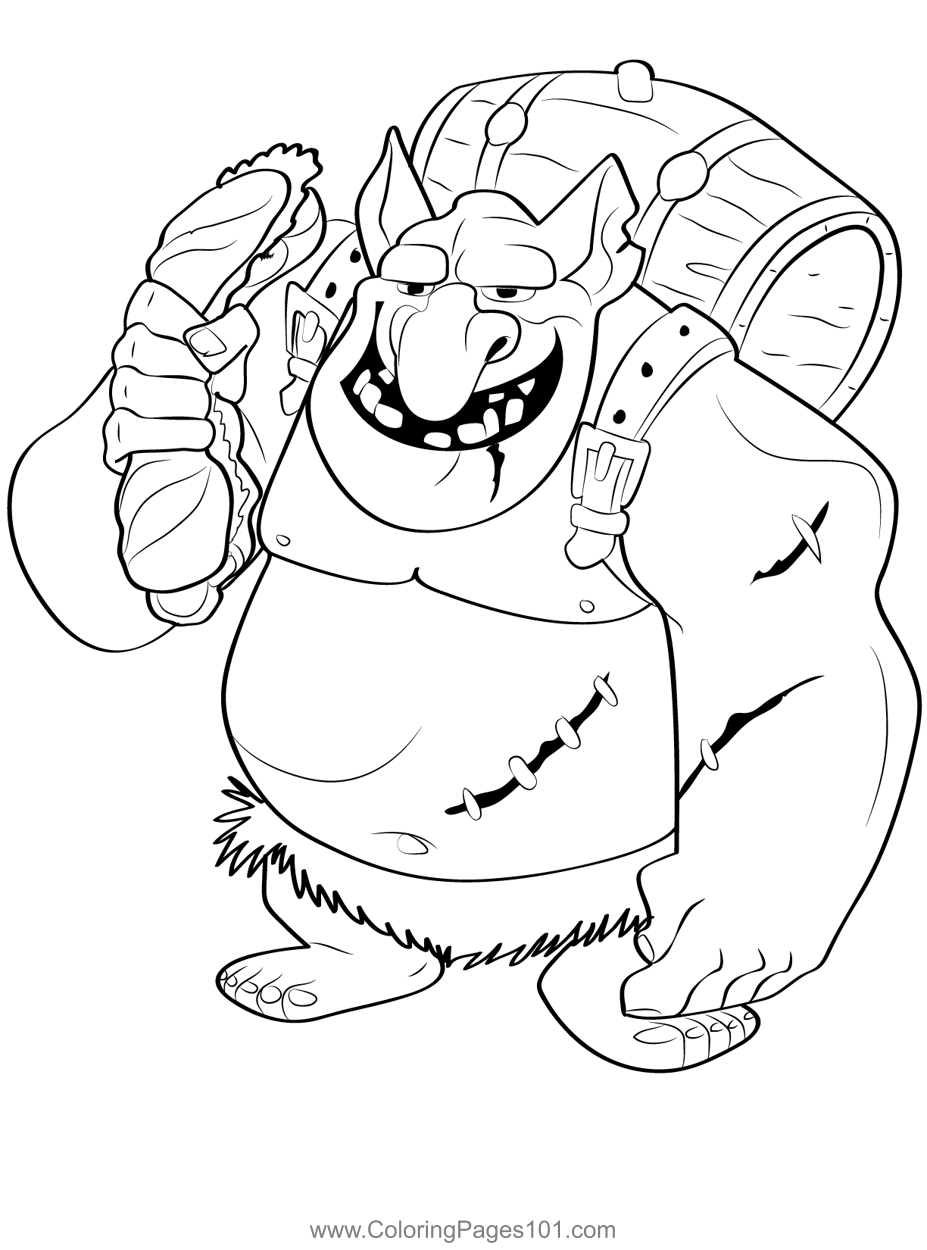 Ogre 9 Coloring Page For Kids Free Ogres Printable Coloring Pages Online For Kids