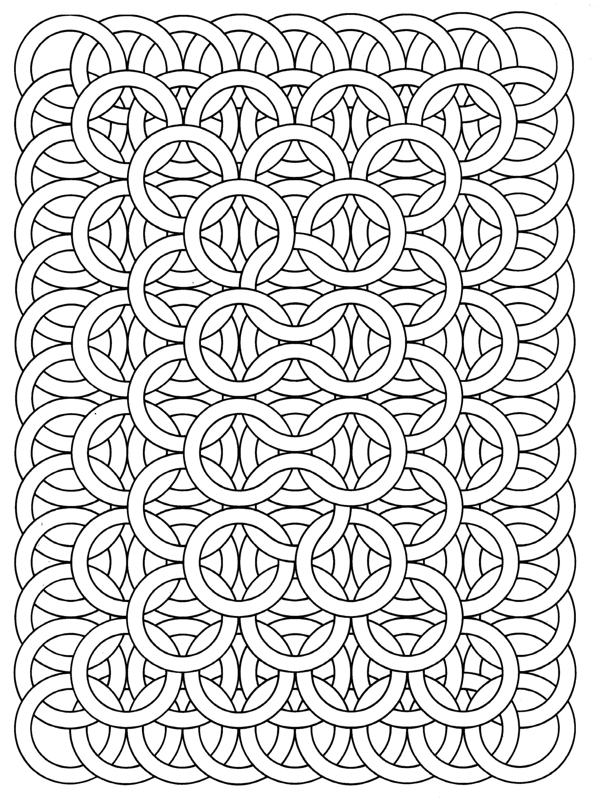 Op Art Jean Larcher 17 Adult Coloring Pages For Kids