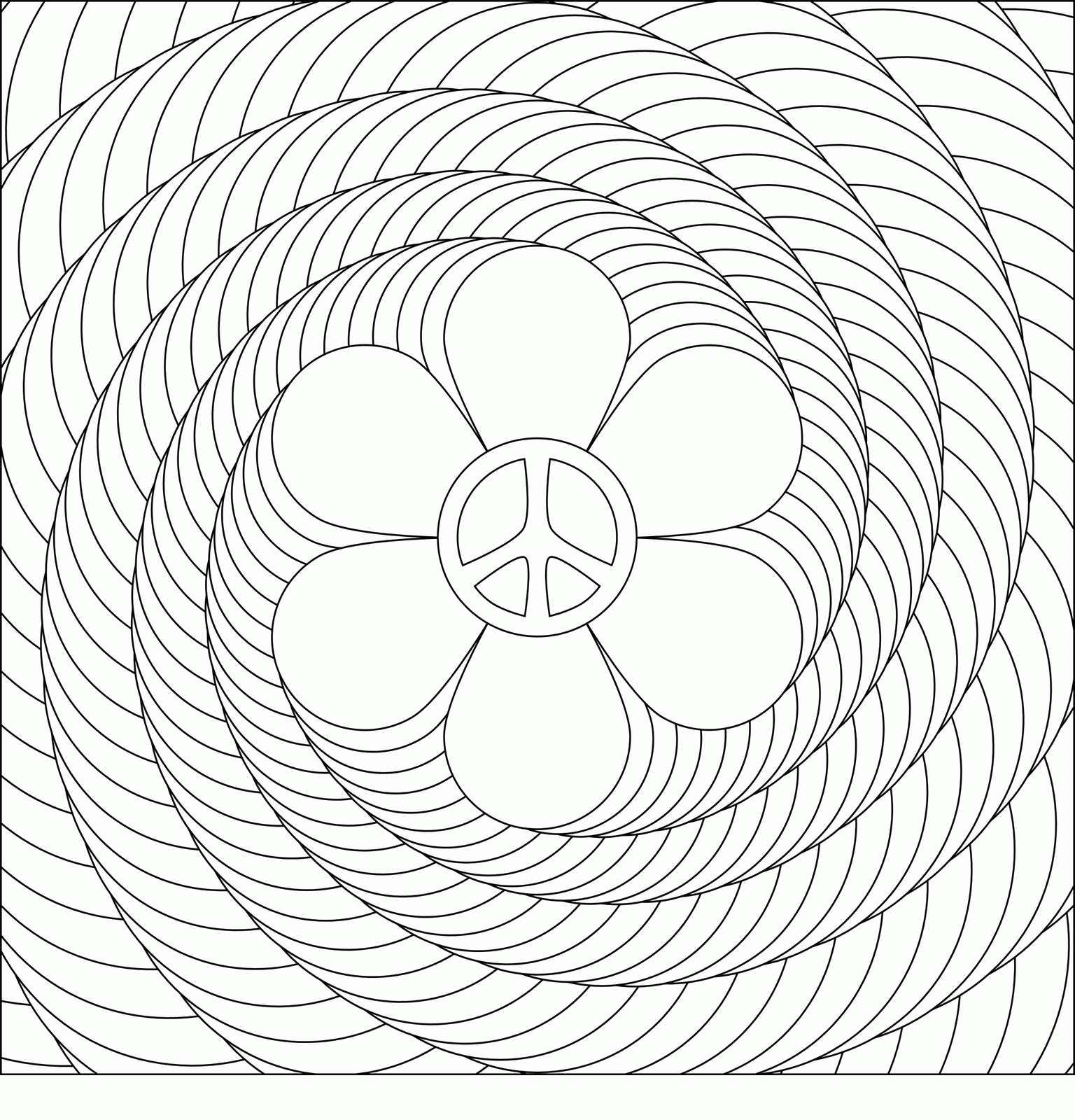 Illusions Coloring Pages Printable