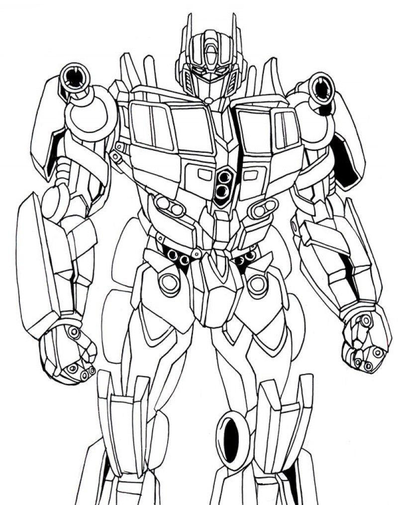 Optimus Prime Coloring Pages To Download And Print For Free