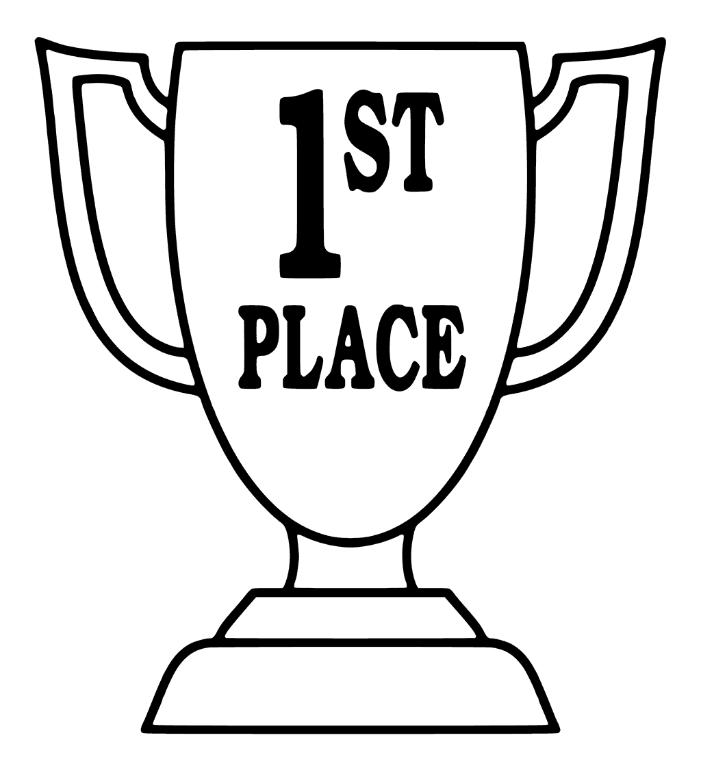 Free Printable Trophy Coloring Pages