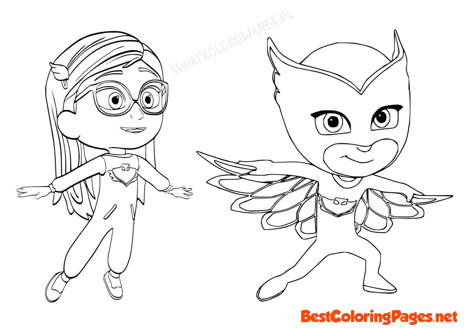 Owlette Coloring Page Free Printable Coloring Pages