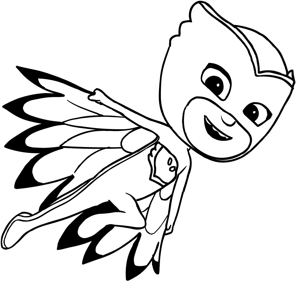 Owlette Free Printable Coloring Pages