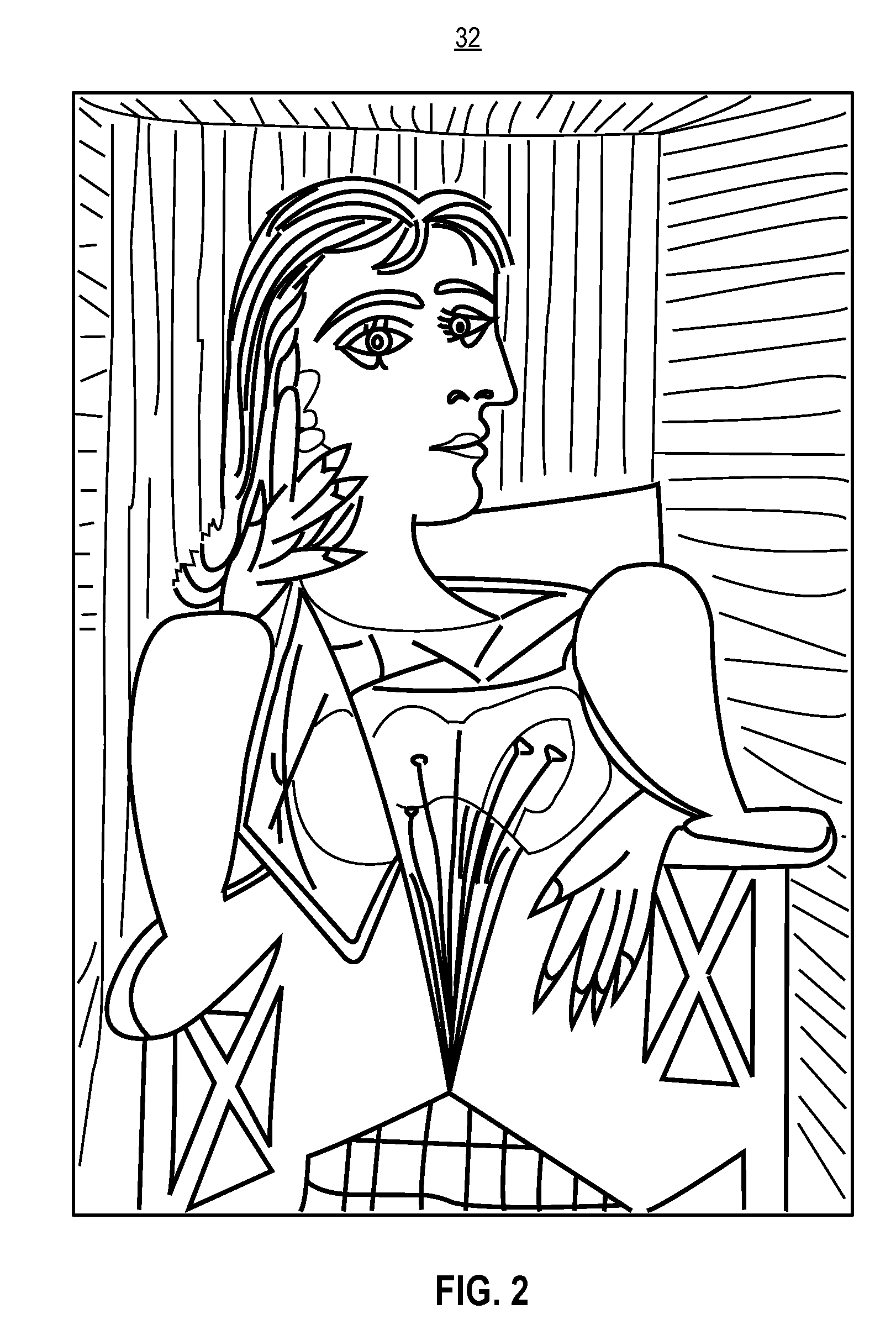 Free Printable Picasso Coloring Pages