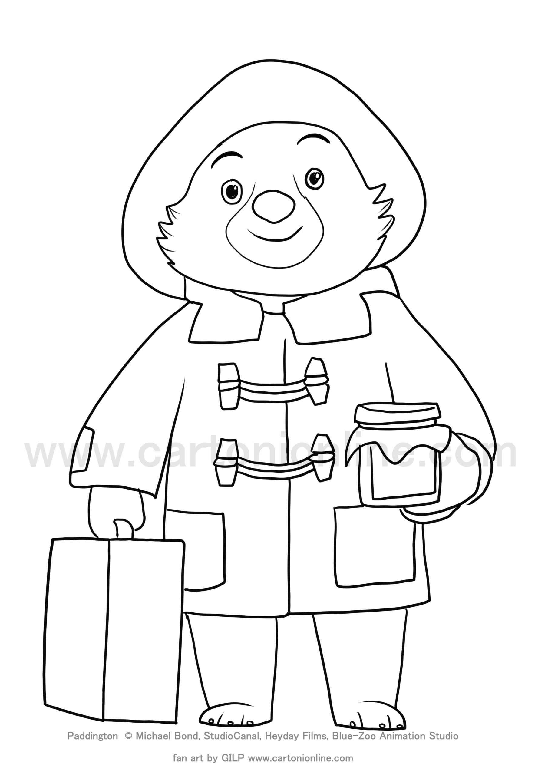 Paddington Coloring Pages At Getcalliopeblog Blog