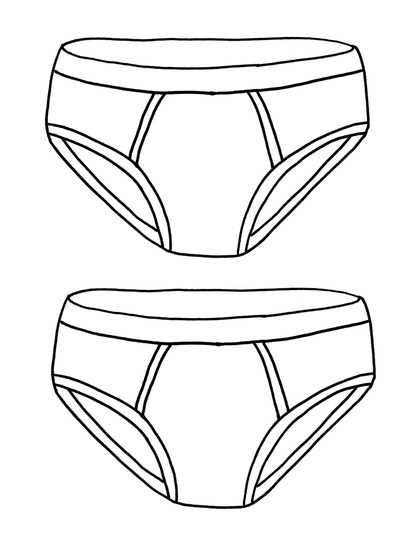 Panties Coloring Pages