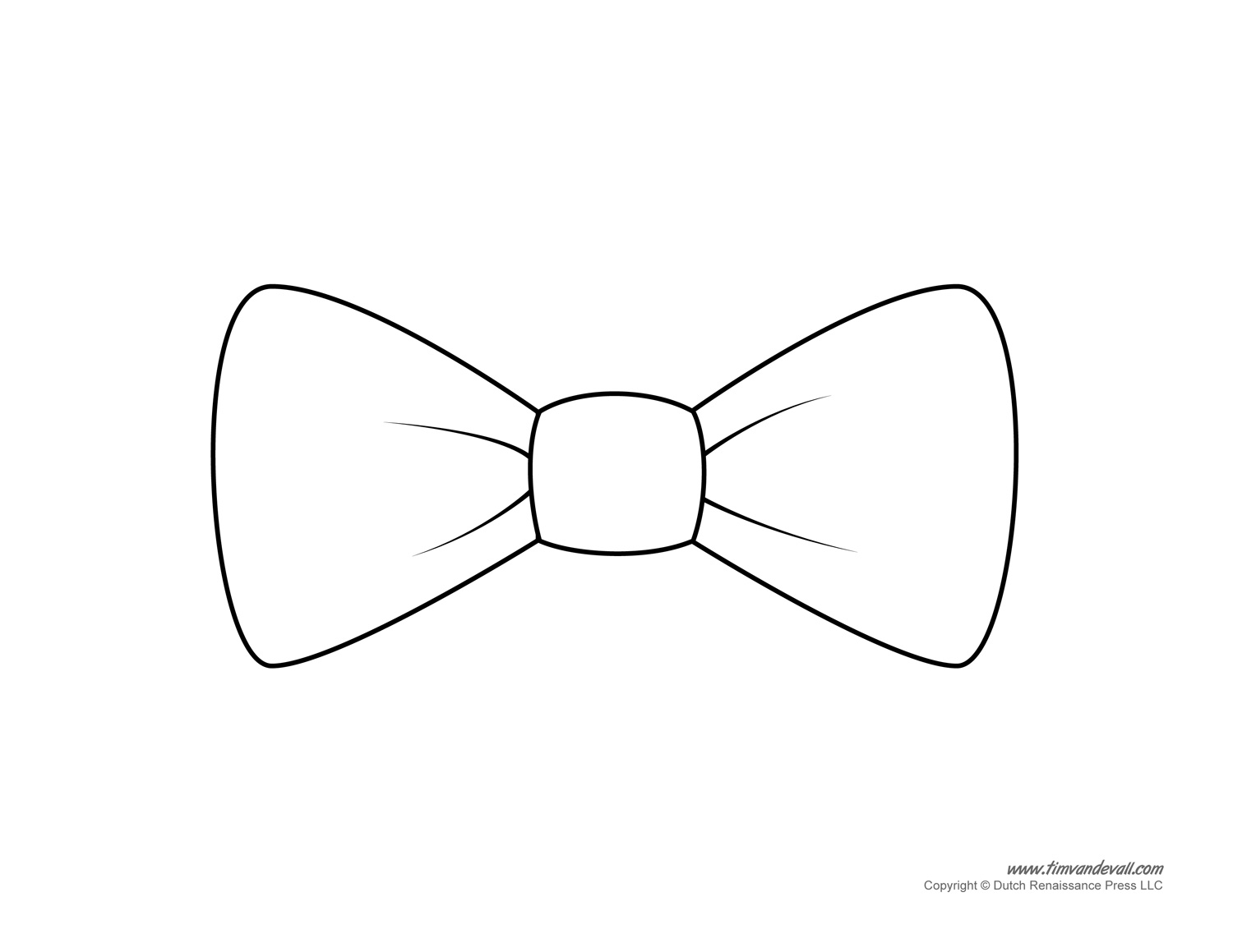 Paper Bow Tie Templates Bow Tie Printables Tim S Printables