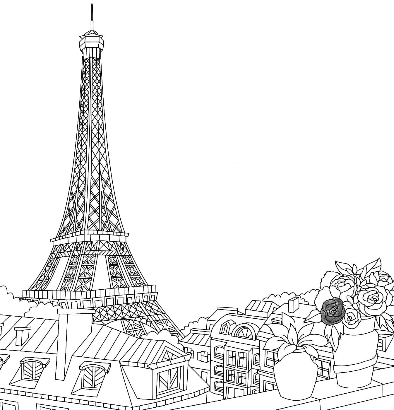 Paris Coloring Pages 110 Printable Coloring Pages