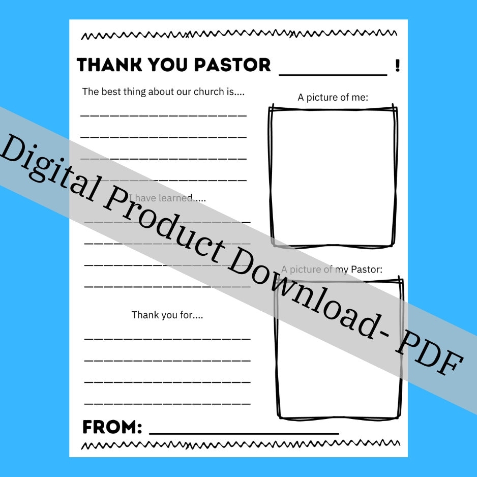 Printable Pastor Appreciation Coloring Pages