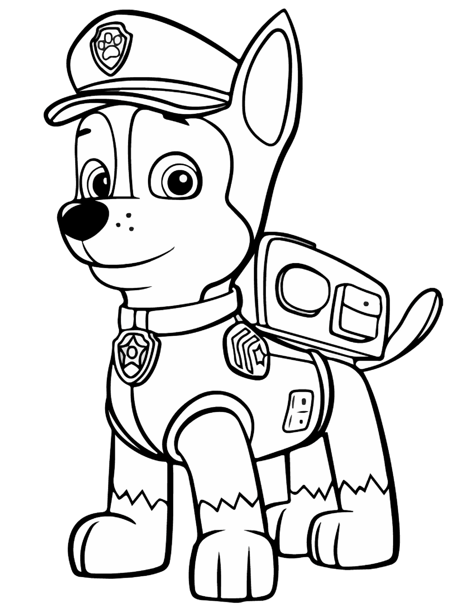 Paw Patrol Coloring Pages For Boys Educative Printable