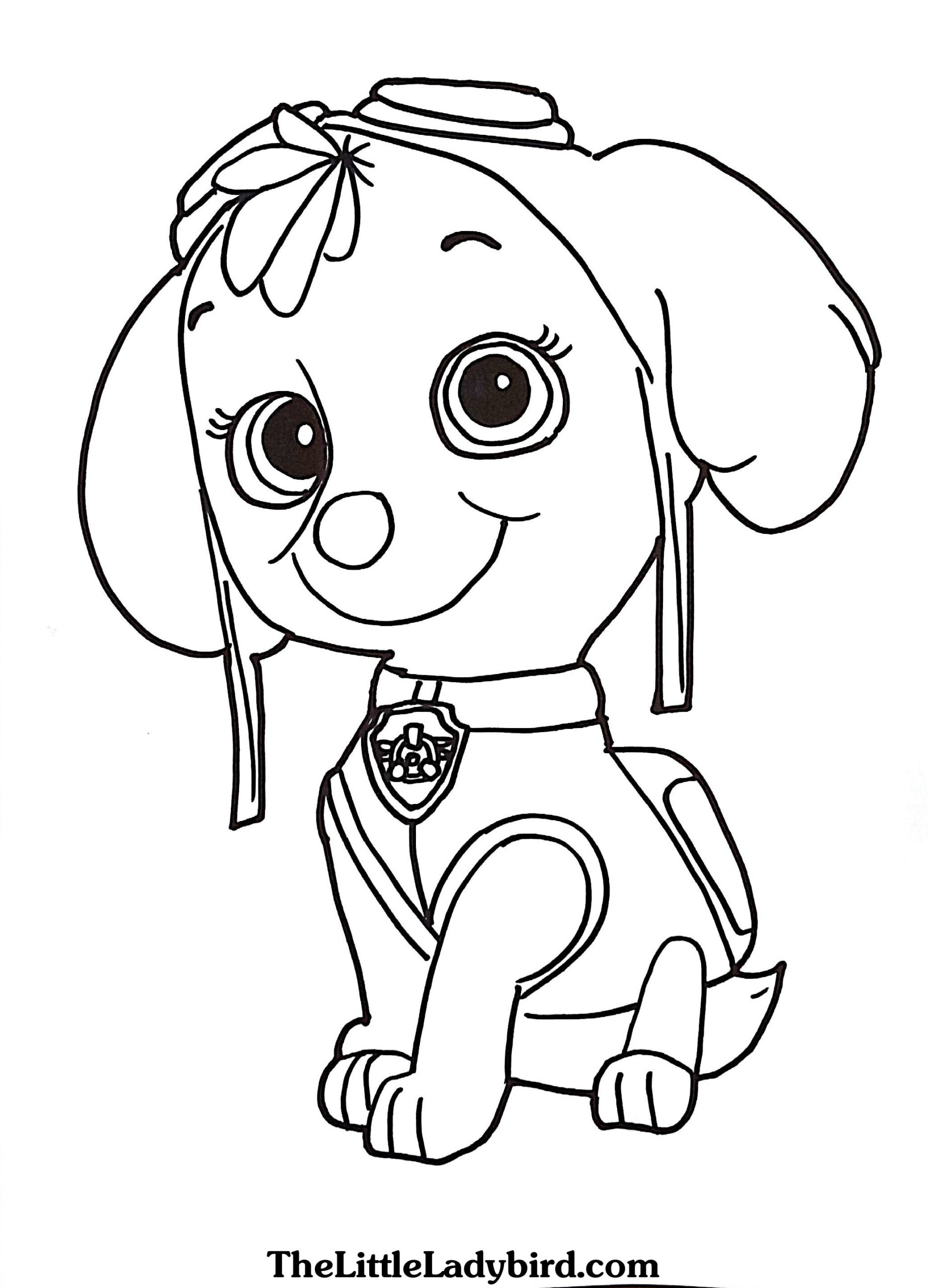 Paw Patrol Coloring Pages Sky At GetColorings Free Printable Colorings Pages To Print And