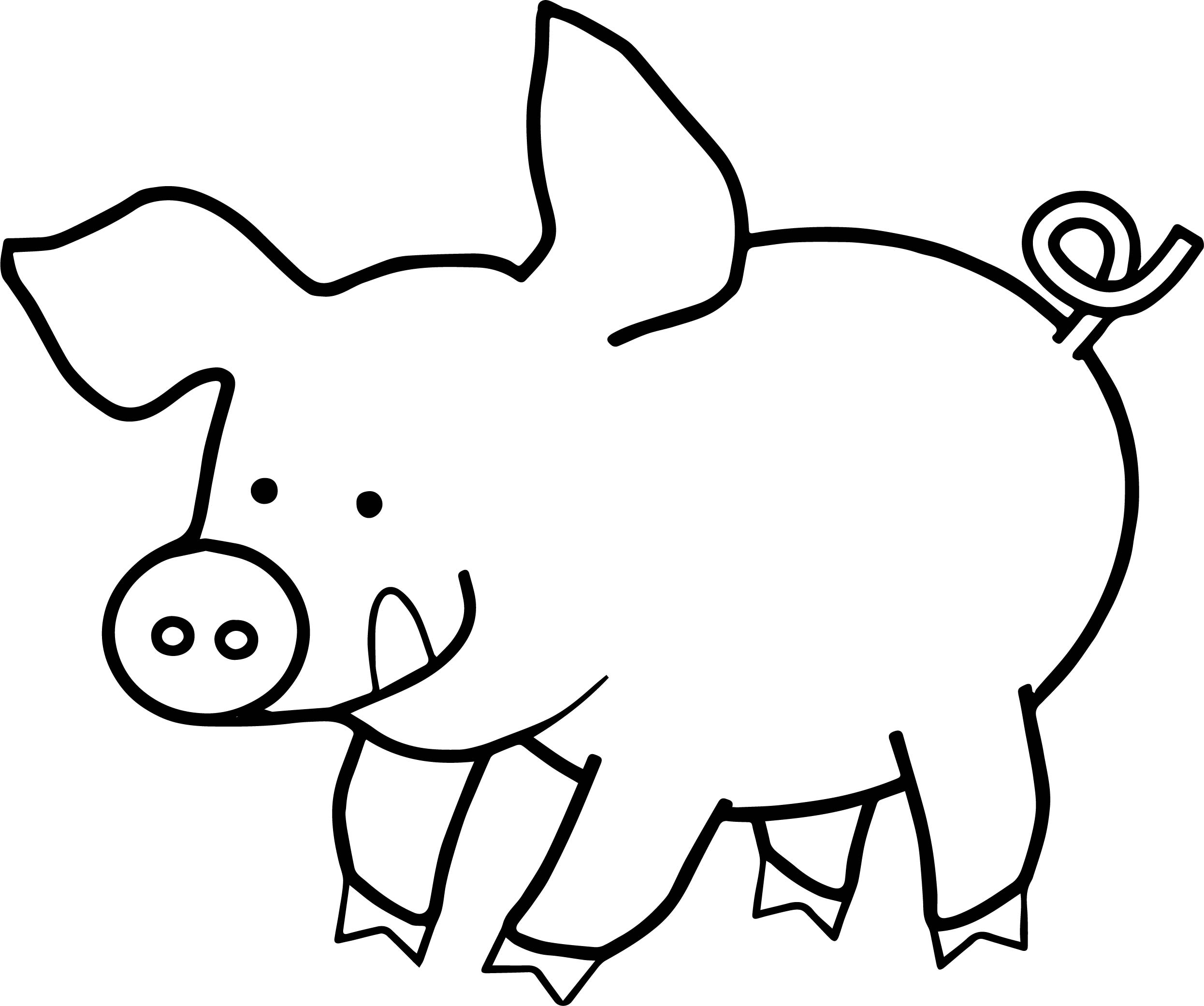 Pigs Coloring Pages Printable